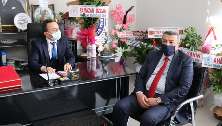 Borsa Başkanı Özcan’dan Başkan Maskar’a ziyaret