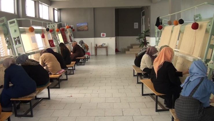 Pütürge’de halı dokuma kursu ile kadınlara iş imkanı