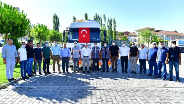 Başkan Çınar, ateş kahramanlarını ziyaret etti