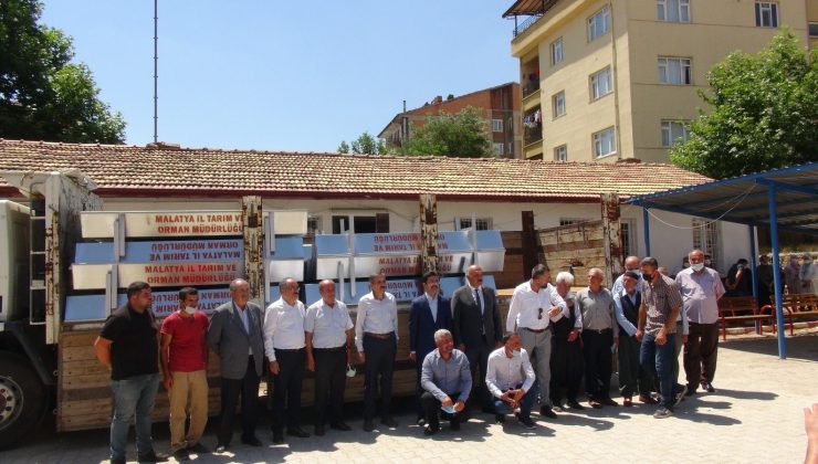 Doğanşehir’de 32 sıvat dağıtıldı
