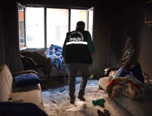Malatya’da ev yangınında 3 çocuk yaralandı