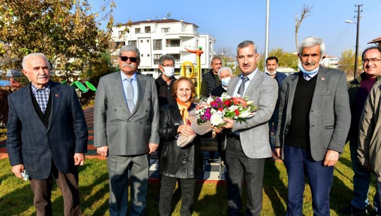Başkan Çınar, Samanlı’daki park alanını inceledi