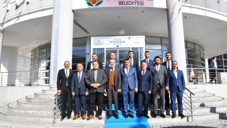 MHP heyetinden Başkan Gürkan’a ziyaret