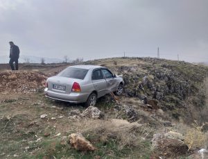 Doğanşehir’de kaza: 1 yaralı
