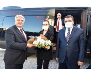 AK Partili Demiröz, Gürkan’ı ziyaret etti