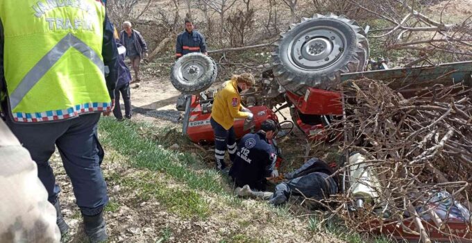 Malatya’da traktör devrildi: 1 ölü, 1 yaralı