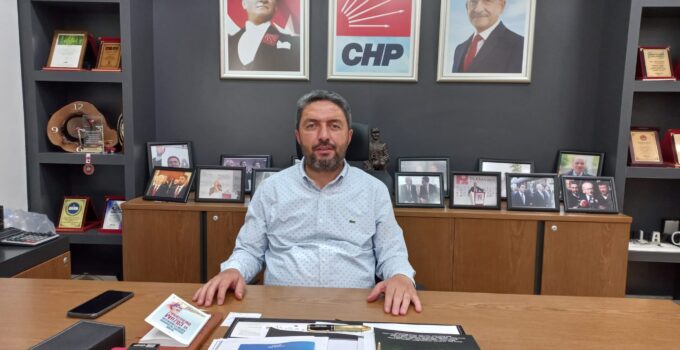 Cumhuriyet Halk partisi il başkanı Enver kiraz’ın yazılı basın açıklaması metni